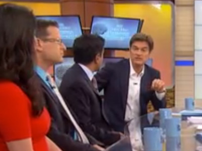 Dr. Oz and Sanjay Gupta